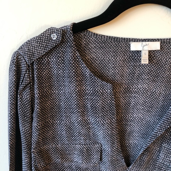 Joie • Marlo Silk Textured Tunic Blouse NWOT - Picture 8 of 8